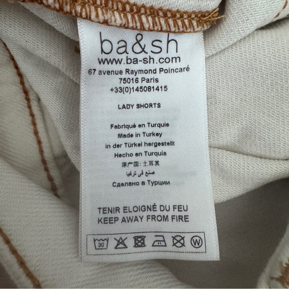 Ba&sh David Denim Shorts in Ecru size 2 - Picture 12 of 15